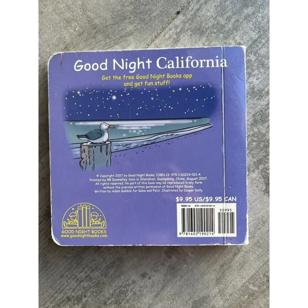 Good Night California - Board book By Gamble, Adam - GOOD